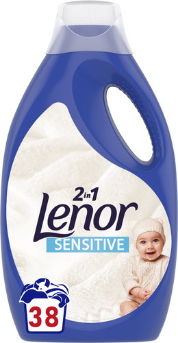LENOR Sensitive 2.09 l (38 washes) - Washing Gel - Main image
