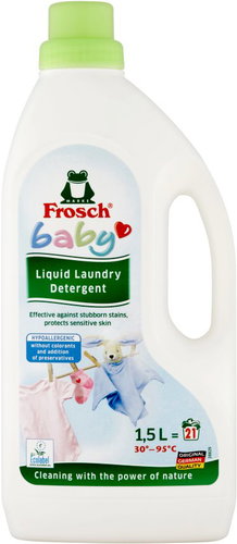 FROSCH EKO Baby Hypoallergenic washing gel for baby clothes 1,5 l (21 washes) - Washing Gel - Main image