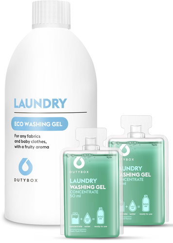 DUTYBOX concentrate with filling bottle 100 ml (10 washes) - Washing Gel - Main image