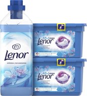 LENOR Spring Awakening kapszula 26 db + öblítő 930 ml (31 mosás) - Drogéria szett