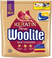 WOOLITE Color s keratínom, 33 ks - Kapsuly na pranie