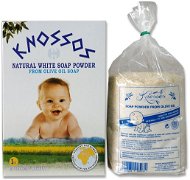 KNOSS Grécke olivové mydlo v prášku biele 1 kg (15 praní) - Mydlo na pranie
