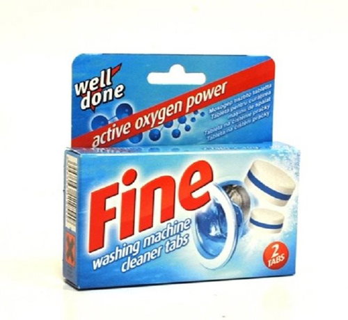 Well Done Cleaning tablets 2 pcs - Washing Machine Cleaner - Main image