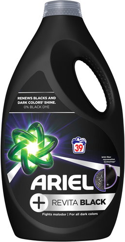 ARIEL Revitablack 2 145l (39 washes) - Washing Gel - Main image