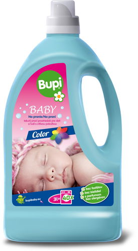 BUPI Baby Color Tekutý prací prostředek 3 l (40 praní) - Prací gel - Hlavní obrázek
