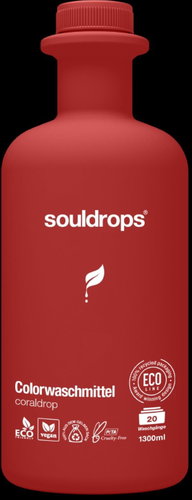 SOULDROPS Coraldrop Color 1,3 l (20 washes) - Washing Gel - Main image