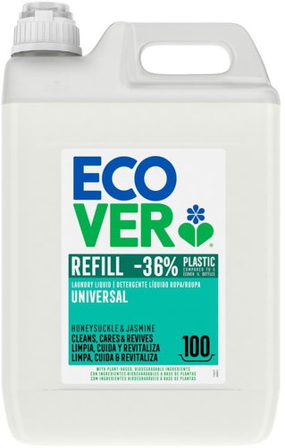 ECOVER Universal refill 5 l (100 washes ) - Washing Gel - Main image