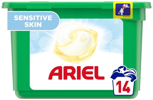 ARIEL Sensitive 3in1 14 pieces - Washing Capsules - Main image