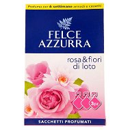 Vůně do skříně FELCE AZZURRA Rosa Fiory di Loto vonné sáčky 3 ks - Vůně do skříně