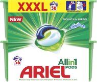 ARIEL Mountain Spring 3-in-1 Washing Tablets 56 Washes - Washing Capsules