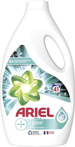 Ariel Liquid Detergent - Color + Touch Of Lenor Unstoppable - 0,8 litre/16  washes