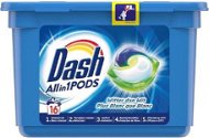DASH All-in-1 Whiter Than White 16 ks - Kapsuly na pranie