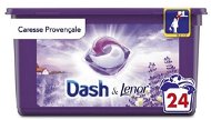 DASH & Lenor Caresse Provencale Universal 24 ks - Kapsuly na pranie
