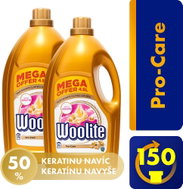 WOOLITE Pro-Care 2 × 4,5 l (150 praní) - Prací gel