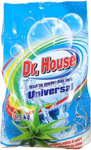 DR. HOUSE washing powder Universal 1,5 kg (15 washes) - Washing Powder - Main image