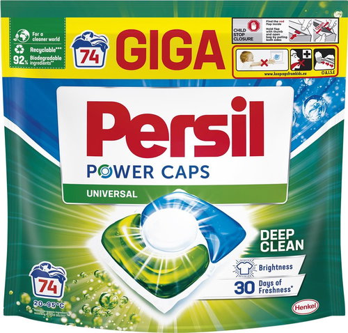 PERSIL Power Caps Universal 74 ks Main image PERSIL Power Caps Universal 74 ks - Washing Capsules - Main image
