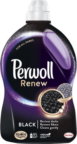 PERWOLL Renew Black 2,97 l (54 mosás) Fő fotó PERWOLL Renew Black 2,97 l (54 mosás) - Mosógél - Fő fotó