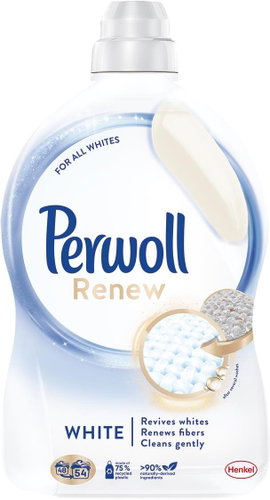 PERWOLL Renew White 2,97 l (54 praní) - Washing Gel - Main image