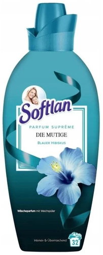SOFTLAN Modrý Ibišek 800 ml (32 praní) - Fabric Softener - Main image