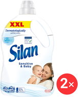 Öblítő Silan Sensitive & Baby 2,86 l, 130 mosás - Aviváž