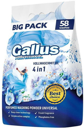 GALLUS Universal 3,2 kg (58 praní) - Washing Powder - Main image