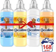 COCCOLINO Sensitive, Happy Yellow, Blue Splash, Orange Rush 4× 1,05 l (168 praní) - Fabric Softener
