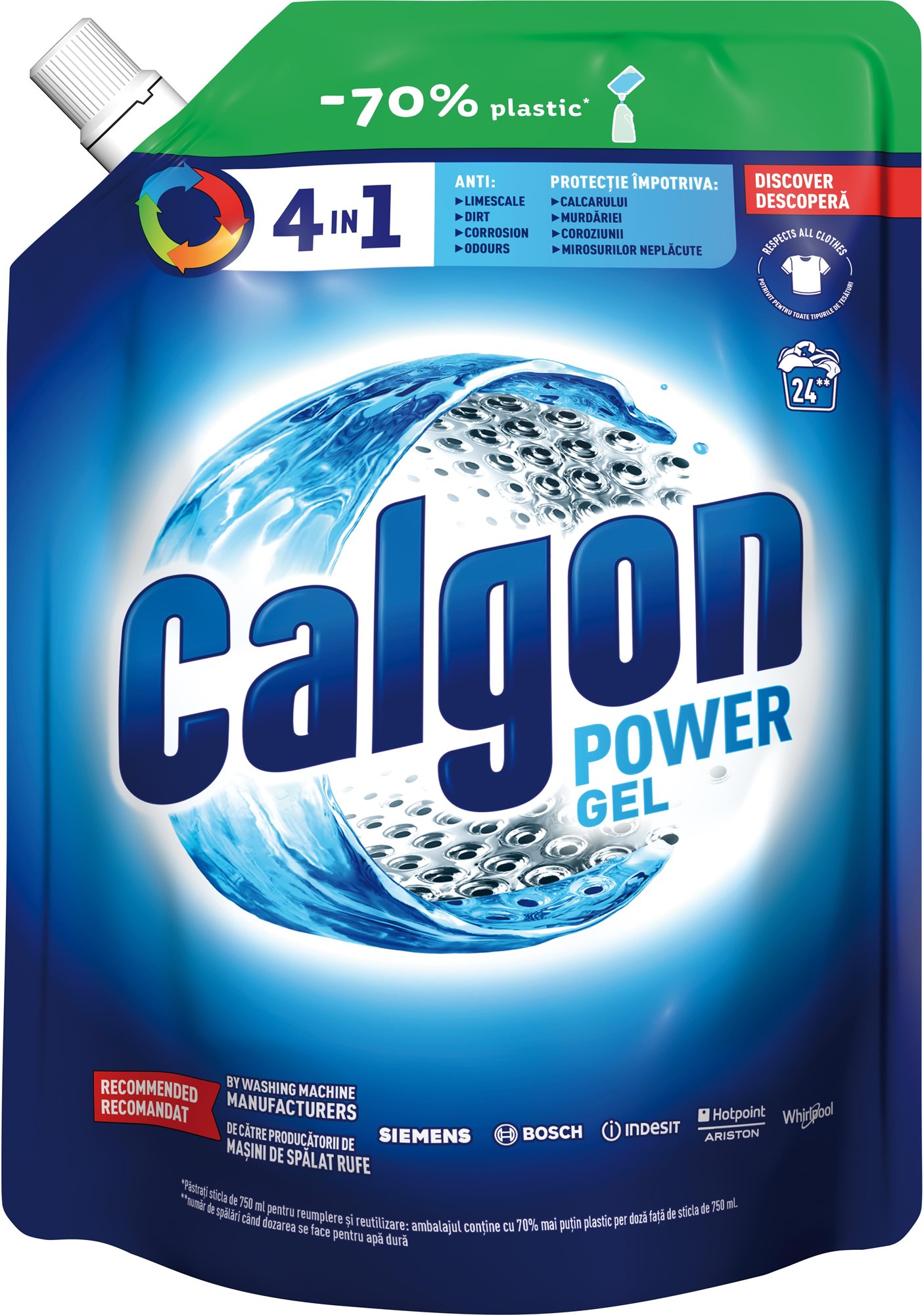 CALGON 4in1 Power gel - utántöltő, 1,2l - Vízlágyító | Alza.hu