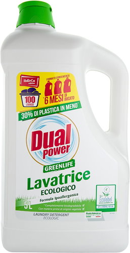 ITALCHIMICA Dual Power Greenlife Lavatrice 5 l (100 praní) - Washing Gel - Main image