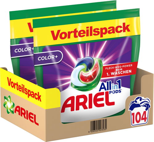 ARIEL Color+ 104 ks - Kapsle na praní - Hlavní obrázek