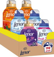 LENOR Fresh Air Effect Mixpack - 6 × 462ml, 198 mosás - Öblítő