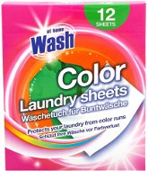 AT HOME WASH ubrousky do pračky Color 12 ks - Obrúsky proti zafarbeniu bielizne