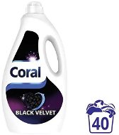 CORAL Black Velvet, 2l, 40 mosás - Mosógél