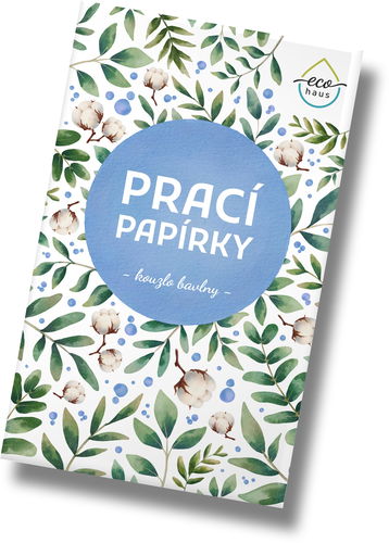 EcoHaus prací papírky kouzlo bavlny 5 ks - Prací papírky - Hlavní obrázek