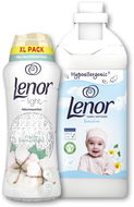 LENOR Sensitive 1,6 l (64 praní) + LENOR Cotton Fresh 510 g (38 praní) - Aviváž
