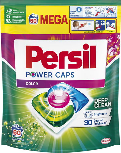 PERSIL Power Caps colour 60 pcs Main image PERSIL Power Caps colour 60 pcs - Washing Capsules - Main image