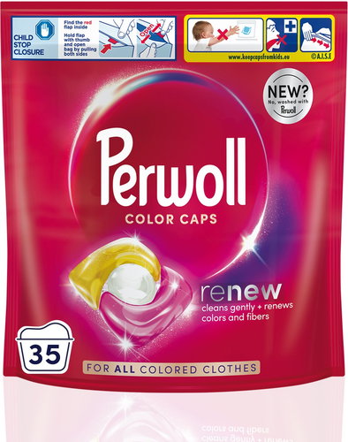 PERWOLL colour 35 pcs Main image PERWOLL colour 35 pcs - Washing Capsules - Main image
