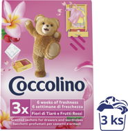 COCCOLINO Frutti Rossi vôňa do skrine 3 ks - Vôňa do skrine