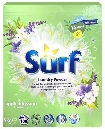 SURF Universal Apple Blossom 5 kg (100 praní) - Prací prášok - Hlavný obrázok