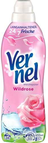 VERNEL Wildrose 850 ml (34 washes) - Fabric Softener - Main image