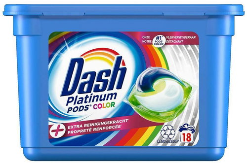 DASH Platinum Color 18 pcs - Washing Capsules - Main image