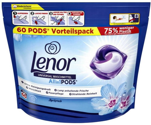 LENOR All-in-1 Aprilfrisch Universal 60 ks  - Washing Capsules - Main image