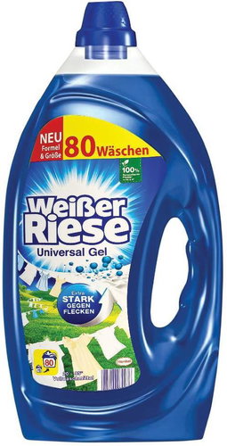 WEISSER RIESE Universal 4 l (80 praní) - Prací gel - Hlavní obrázek