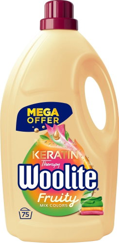 WOOLITE Keratin Therapy Fruity Color 4,5 l (75 praní) - Prací gél - Hlavný obrázok