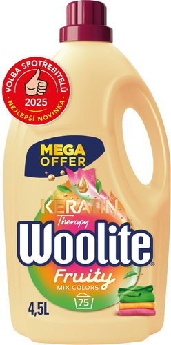WOOLITE Keratin Therapy Fruity Color 4,5 l (75 praní) - Prací gel - Hlavní obrázek