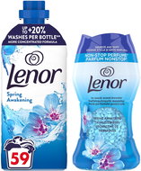 LENOR Spring Awakening 1,239 l (59 washes) + Spring Awakening 150 g (13 washes) - Fabric Softener