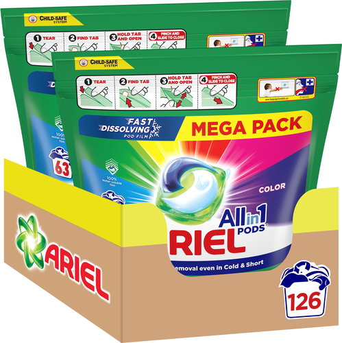 ARIEL Color 126 pcs - Washing Capsules - Main image
