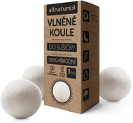 ALLNATURE – Vlnené loptičky do sušičky, 3 ks - Loptičky do sušičky bielizne