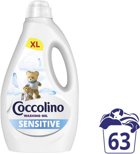 COCCOLINO Sensitive 2,52 l (63 washes) - Washing Gel - Main image