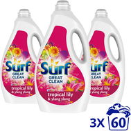 SURF Tropical 3 × 3 l (180 praní) - Prací gel