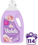 VIOLETA fabric softener Delicate Touch purple 4 l - Fabric Softener